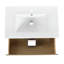 Meuble-lavabo en chêne 30 po avec lavabo en céramique et 2 tiroirs à fermeture en douceur - look moderne 2-637213123