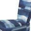Chaise rembourrée abstraite moderne transitionnelle - Chaise d'appoint Indigo Horizon-1634217074