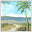Scrambled Palm Trees V Framed Painting Canvas