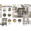 Tabouret de comptoir 24,41 po