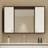 Retro minimalist bathroom cabinet