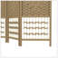Paravent 3 panneaux, paravent, 5,6 pi, naturel-114730133-114730135
