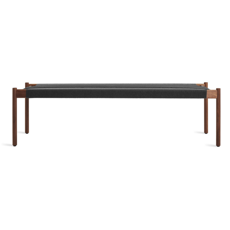 Invitation Bench, 18" H x 48" W x 18" D, Walnut