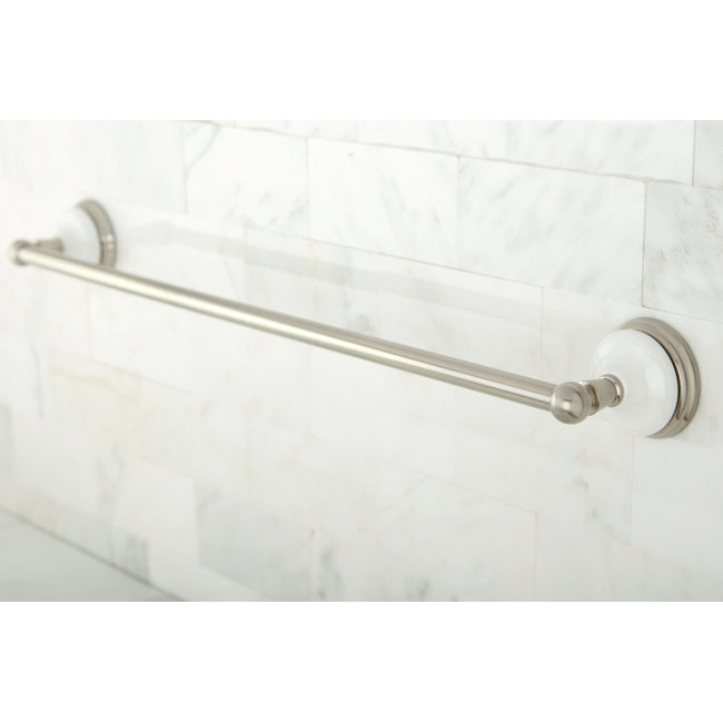 Kingston Brass Victorian 24-Inch Towel Bar, Brushed Nickel