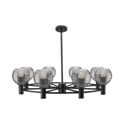 Lustre suspendu 8 lumières Crown Point
