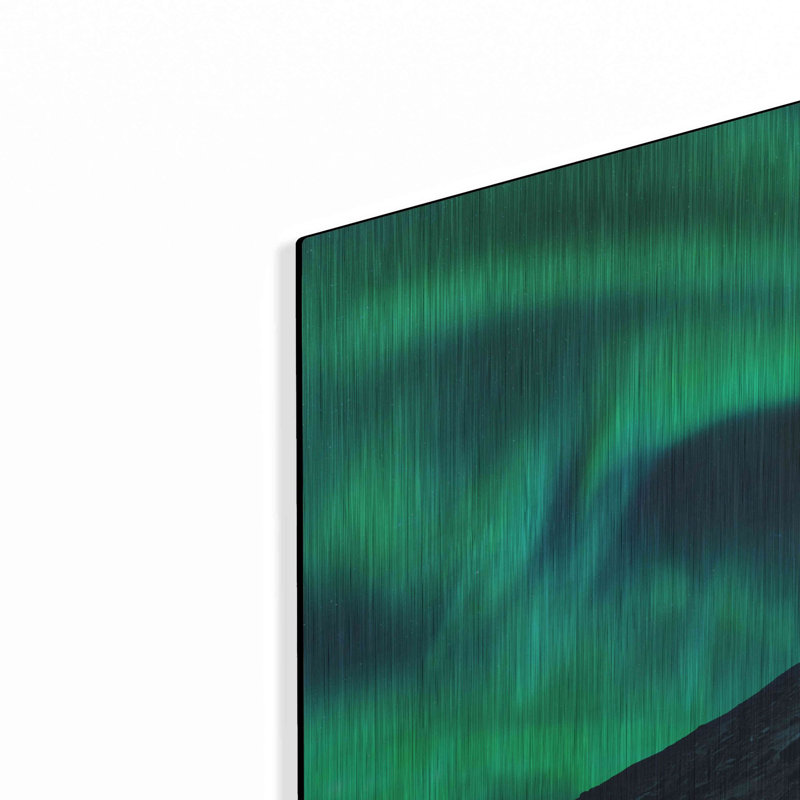 «Northern Lights and Woman» par Luxe, H 16 po x l 24 po