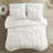 Modern Elastic Embroidered Cotton Bedding Set, Full/queen