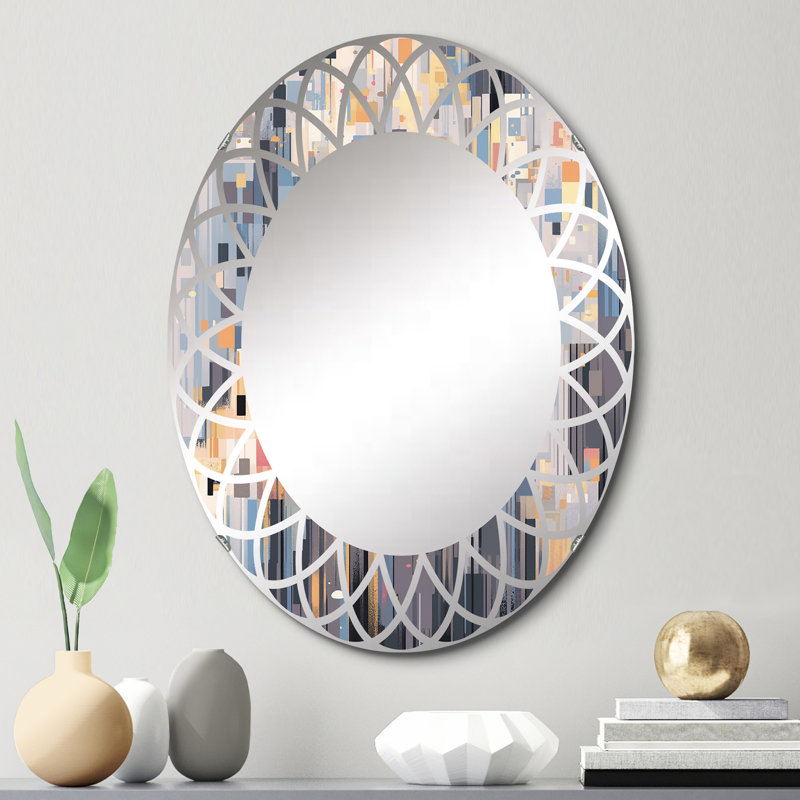 Zoje Oval Mirror, 30" x 20"