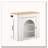 Extendable Dining Table with 3 Removable Middle Leaves,Saving-space Cabinet-1035386776