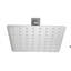 Pomme de douche à pluie en acier inoxydable 8 po avec bras de douche Topcraft