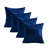Velvet Pleated Throw Pillow Cover-1722606643