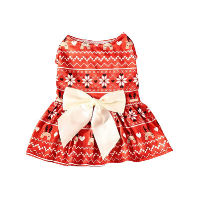 Dog Skirts Pet Clothing Christmas Decorations