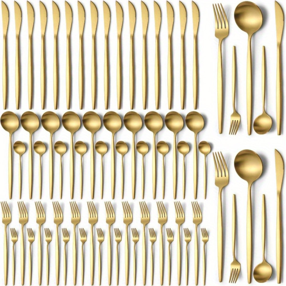 Mercer41 Kevene Flatware Set - Service for 12 & Reviews | Wayfair