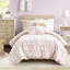 Édredon 4 pièces en coton rose TG-122452067