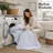 Floral Embossed Microfiber Quilted Bedspread Set-124308869-124308873