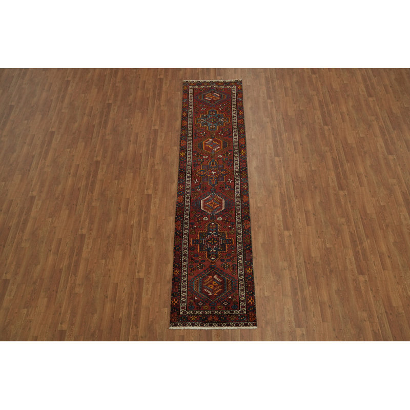 Tapis de couloir traditionnel pour espaces sophistiqués 3 x 11