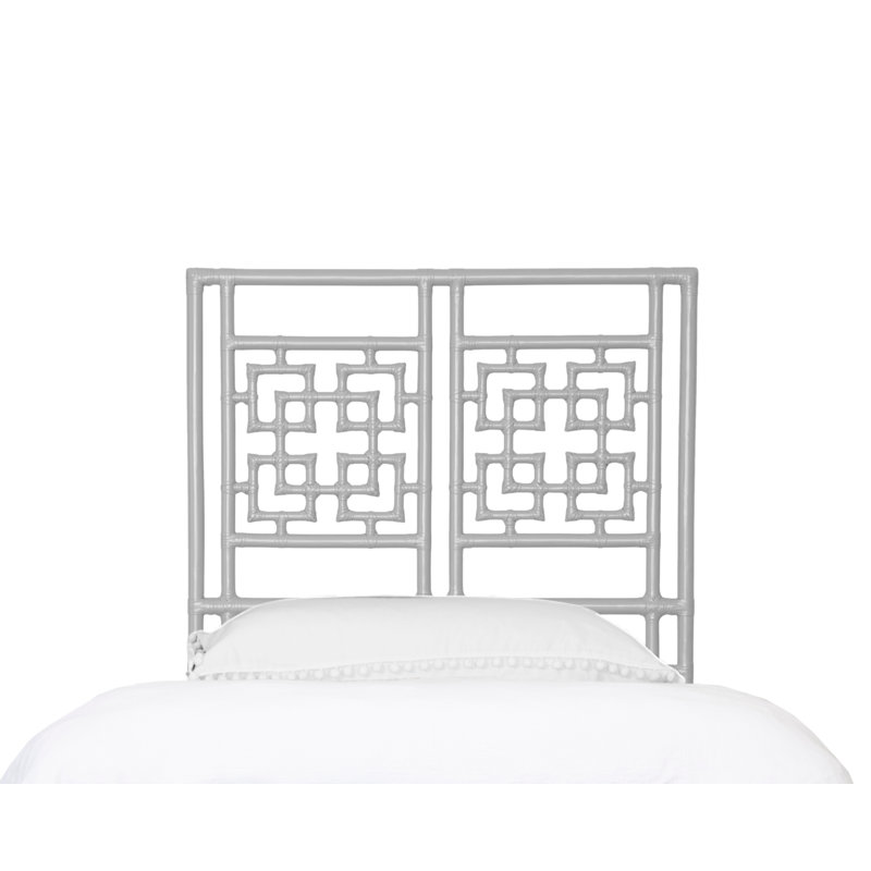 Palm Springs Low Profile Standard Bed, Twin XL, Light Gray