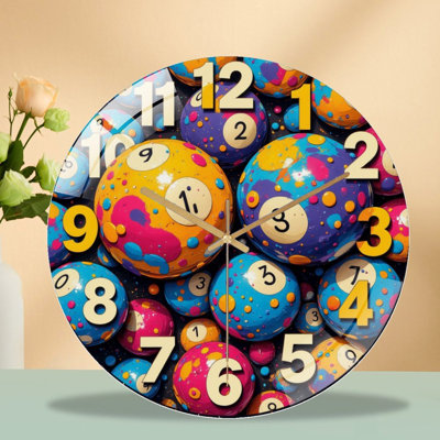 Horloge murale 12 po
