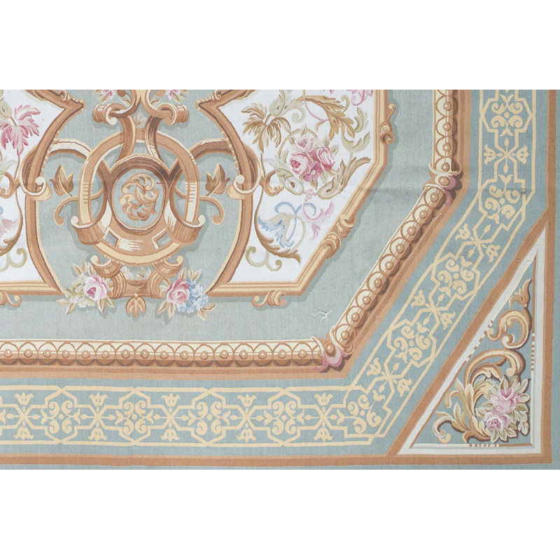 Aubusson One-of-a-Kind 10'11" X 16'1" Area Rug