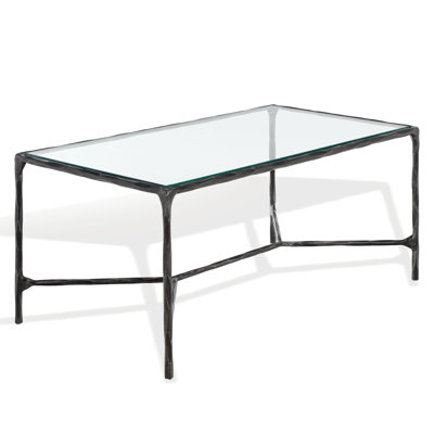 Evelynn 40" Glass Coffee Table