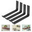 Support mural en bois pour tablettes flottantes Twicken-1778480594