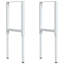 100cm W Solid Wood Top Height-Adjustable Workbench