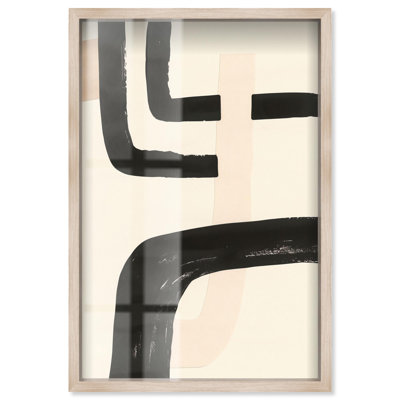 Décoration murale moderne Contempogeo II Shadowbox Print par Art Remedy