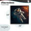 «Interstellar Cat Astronaut», giclée encadrée, conception par Jim Baldwin-476839504-476839503