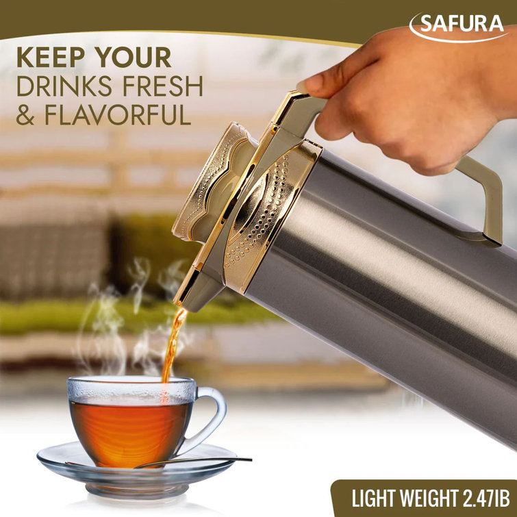 SAFURA Stainless Metal Coffee Carafe – Safurabrand