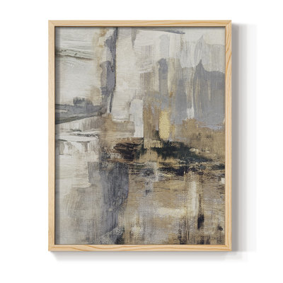 Autumn Field Framed Print - Solid Wood