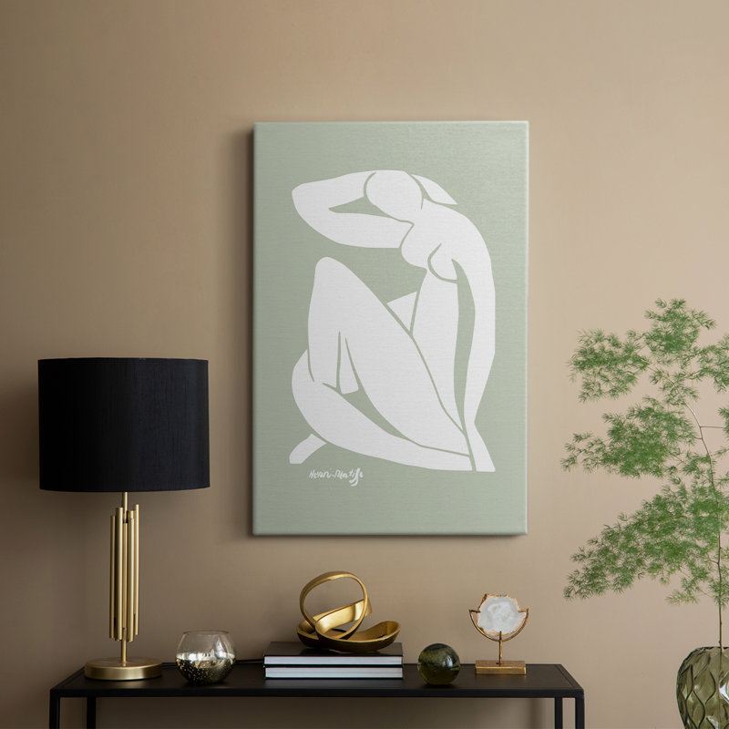 Matisse CDXCII, reproduction d'art encadrée Cavas, H 12 po x l 8 po