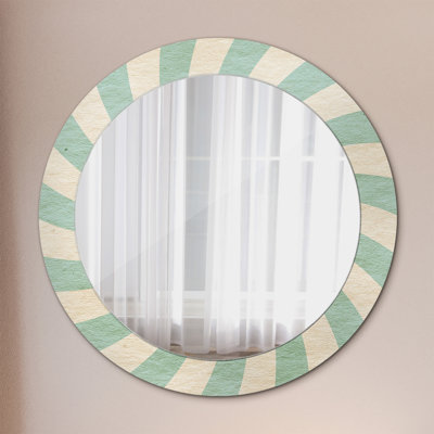 Huldar Glass Flat Wall Mirror