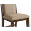 Ensemble de 2 chaises à hauteur de comptoir Teyo Champagne