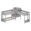 Lit simple superposé en forme de L avec bureau et tiroirs de rangement, lit superposé peu encombrant-1946686001