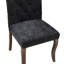 Upholstered Chenille Fabric Accent Dining Chair-2028330914