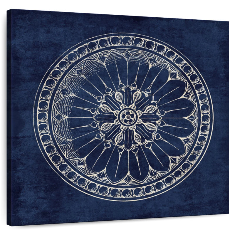 Rosette I Indigo