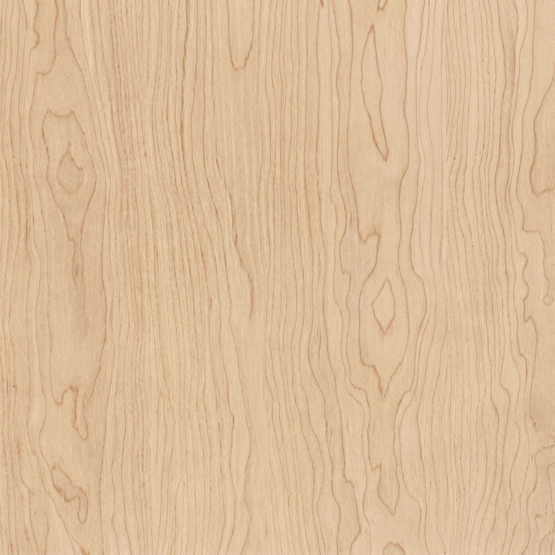 Table de chevet avec trois tiroirs, table de bout avec rangement et structure simple, Natural