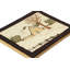 Antique Hooked Rug In Beige-Cream Rural Life Pictorial - Rug & Kilim