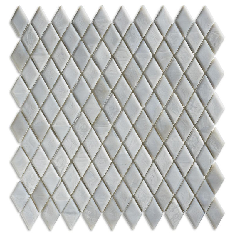 Mohs Sat 7/8" x 1-5/8" Diamond Glass Mosaic