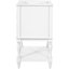 Meuble-lavabo de 61 cm avec lavabo en céramique, rangement moderne et luxueux, tablette ouverte et 2 tiroirs, - Meuble-lavabo avec débordement, style palais rétro, rangement pratique
