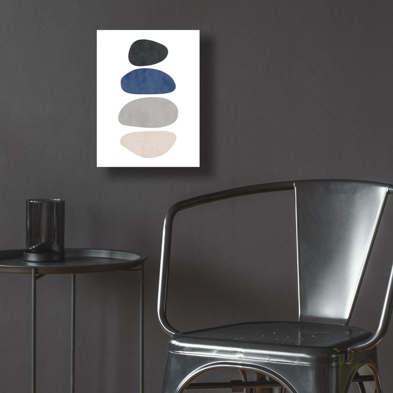  «Stone No. 2» par Brandon Wong, art mural en verre acrylique, H 16 po x l 12 po x P 0,13 po