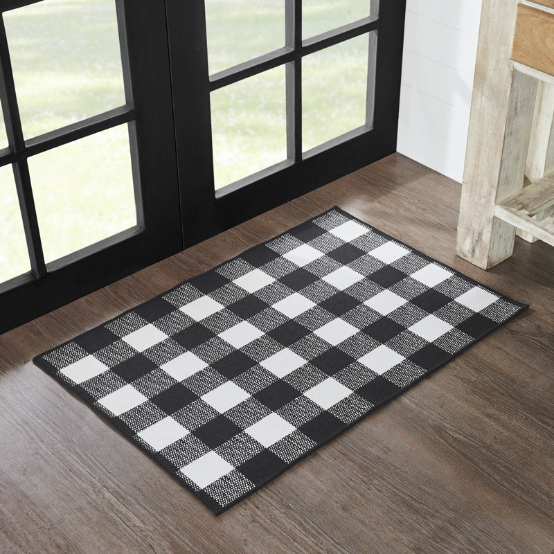  Tapis intérieur / extérieur en polyester tissé à la machine Annie, Rectangle 2 pi x 3 pi