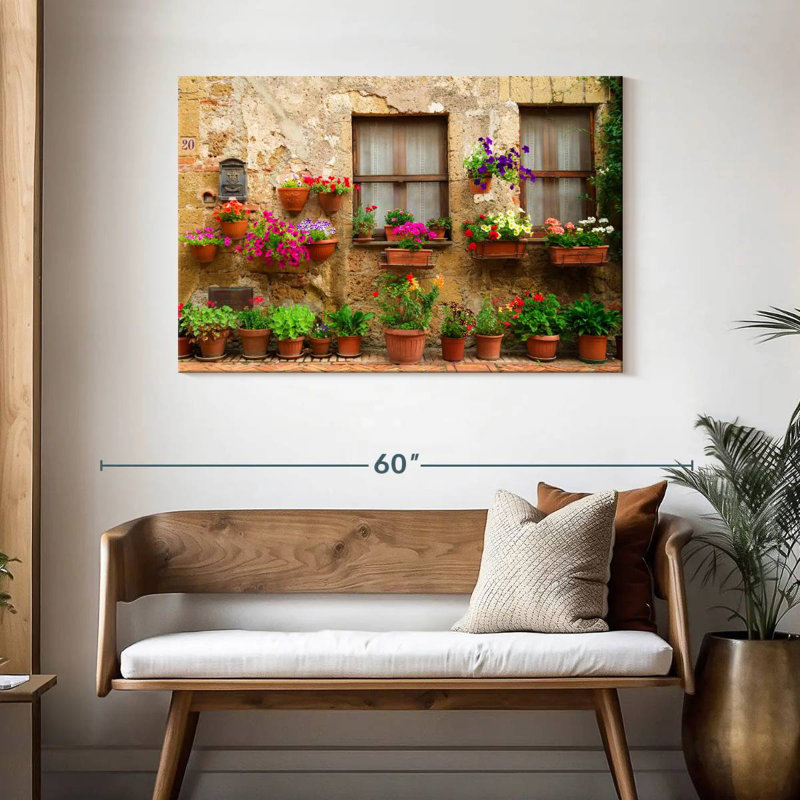 Lilie - Jardin de fleurs italien, H 30 po x l 45 po