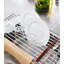Yamazaki Home Folding Sink Drainer Rack, Large, Steel, Large, Water Resistant