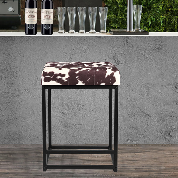 Pattern Counter Stools Latitude Run® Eagleswood 24'' Animal Pattern Counter Stool - Wayfair Canada