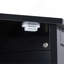 Armoire de salle de bain d'angle avec tablette réglable-139842440