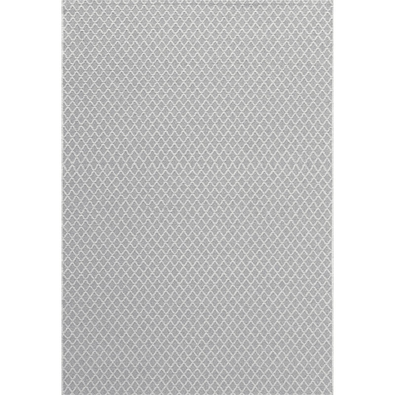 Solid Colour Wool Flatweave Area Rug, Rectangle 200 x 290 cm