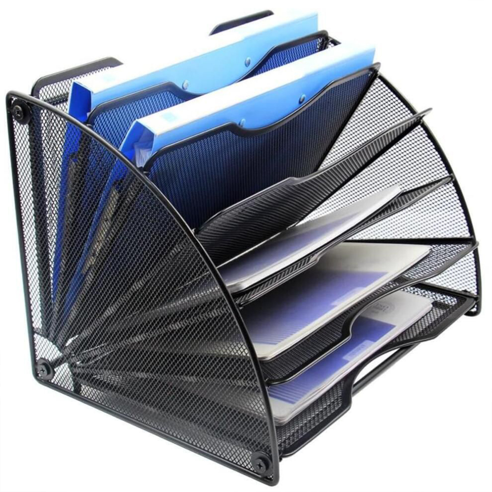 BESTCOSTY Mesh File Rack | Wayfair