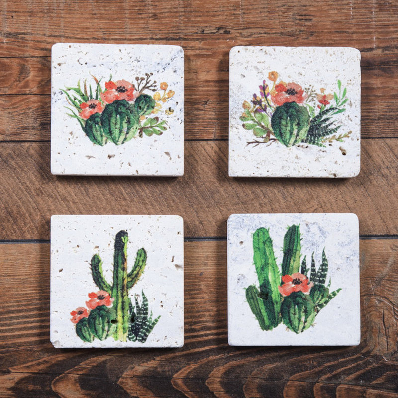 Stoneware Square 1 Piece Coaster