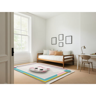 Harriet Bee Cute Animals Kids Rug